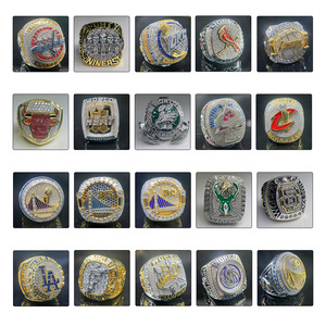 Bague de championnat de la <span class=keywords><strong>NBA</strong></span> 2010 des Lakers de Los Angeles en alliage de cuivre FH OEM ODM, sertie de pierres, haut de gamme, pour le basketball - Product Image 2