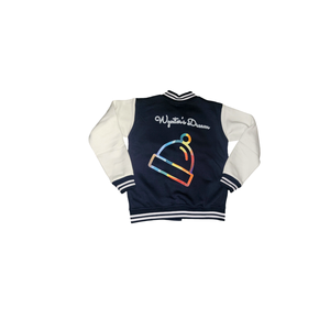 WD giacca Varsity per adulti con Logo Beanie - Product Image 4