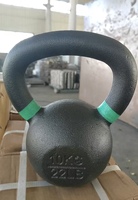 Ensemble de kettlebells en fonte de haute qualité, durables, revêtus de peinture en poudre, équipement de musculation pour adultes, équipement de gym