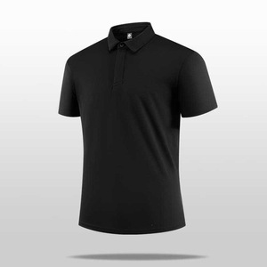 Camisa Polo Verde Militar para Hombre, Manga Corta, Tejido de Poliéster, Ropa de Trabajo de Verano - Product Image 5