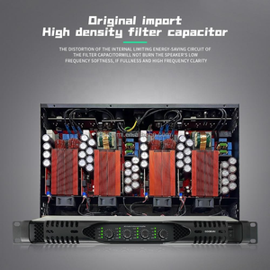 Amplificador de Potencia Digital Gooermi Pro 1U Clase <span class=keywords><strong>D</strong></span>, Amplificador de Sonido de 4 Canales y 1300w, Equipo de Sonido/Amplificadores/Altavoces - Product Image 4