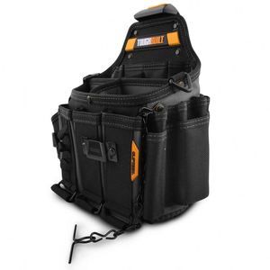 BSCI Electrician's technician's heavy-duty waist <b>work</b> <b>pouch</b> made of canvas with an adjustable polyester belt - Product Image 1