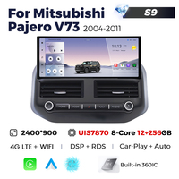 MEKEDE Écran 2K de 12,3 pouces 2400*900 Autoradio Multimédia GPS Navigation CAR-PLAY pour Mitsubishi Pajero V73 2004-2011