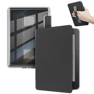 Nueva Funda de Cuero Acrílico Transparente para <span class=keywords><strong>Kindle</strong></span> 2024/<span class=keywords><strong>2022</strong></span>, Funda Protectora para Ebook <span class=keywords><strong>Kindle</strong></span> Paperwhite de 12.ª Generación con Correa de Mano - Product Image 1