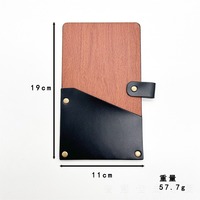 Porte-chèques en cuir PU, porte-billets, cadeaux promotionnels, cadeaux de bienvenue, moderne, portable, restaurant, hôtel, café, livret de menu