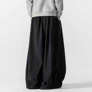 Unisex Japanese-Style <strong>Harem</strong> Casual <strong>Pants</strong> New Corduroy Distressed Autumn Winter Clothing Large Size for Men Women Chinese - Product Image 2