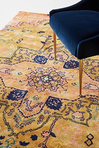 Alfombra de lana con mechones a mano con logotipo personalizado, Alfombra de látex con patrón sólido para habitación, oficina, cocina, Hotel, comedor, Baño - Product Image 3