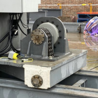 Unité d'alimentation intégrée, fonctionnement entièrement autonome, autoalimentée, grue à portique hydraulique diesel, moteur PLC, engrenage, roulement