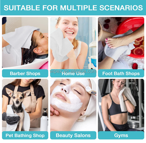 Asciugamano da bagno usa e getta ecologico per capelli asciugamano da viaggio per <span class=keywords><strong>Sauna</strong></span> da spiaggia usa e getta in tessuto Non tessuto - Product Image 3