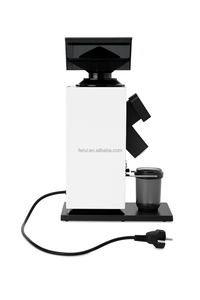 タッチスクリーン タブレットスタイル ステンレススチール製 64mm フラットバー 自動 家庭用・業務用 兼用 110V/220V対応 コーヒーグラインダー - Product Image 4