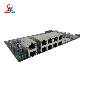 Routeur pare-feu d'entreprise Huastlink HC-G80 MTK7981 Dual Core ARM Gigabit 1 WAN <span class=keywords><strong>8</strong></span> ports LAN double SIM AX3000 <span class=keywords><strong>WiFi</strong></span> 6 VPN avec console - Product Image 1