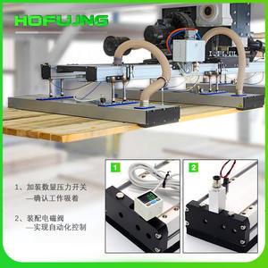 Ventouse intégrée HFJ-JCXP pour robot, sans marquage, pour palettisation industrielle, ventouse à éponge intégrée, ventouse à éponge à vide - Product Image 3
