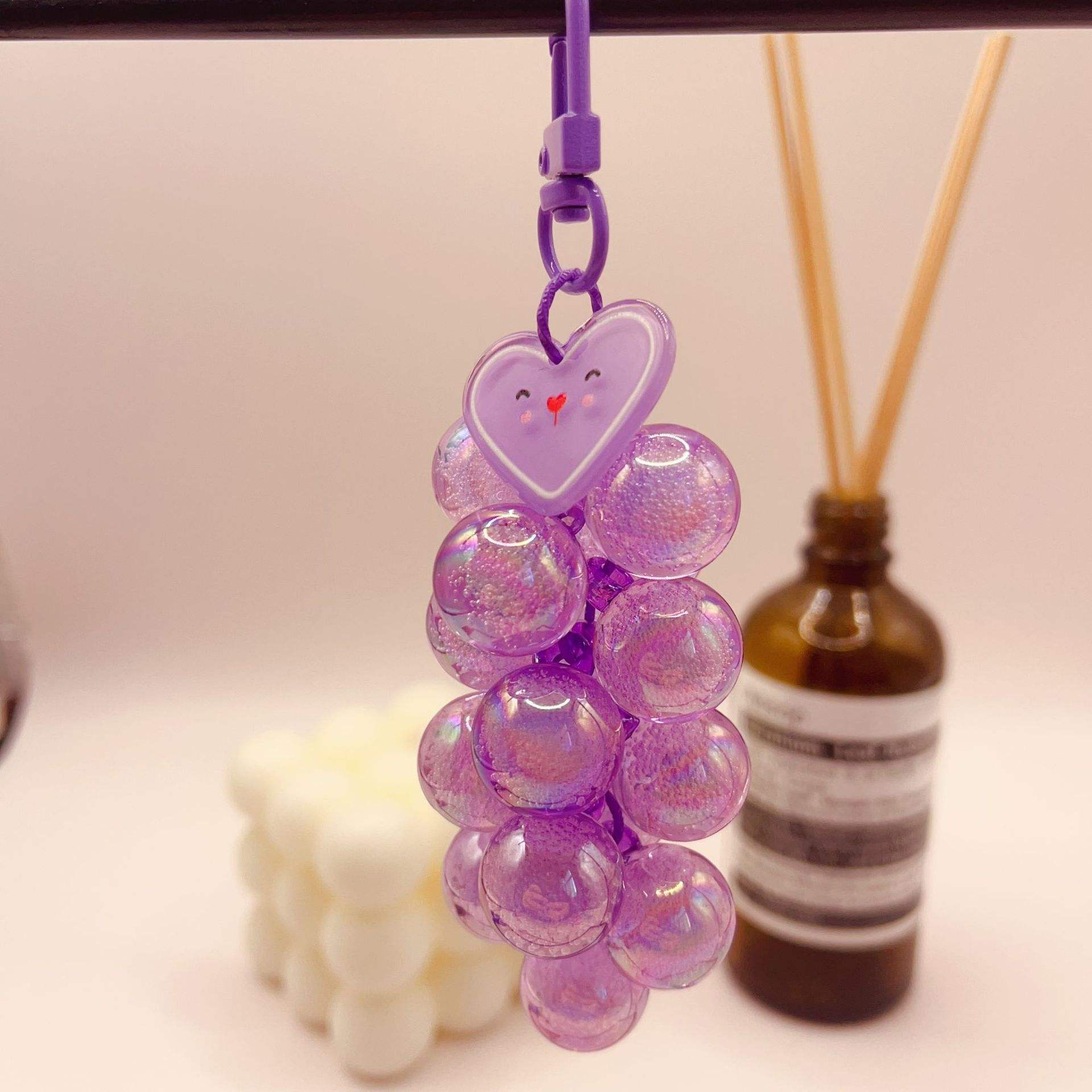 Purple Bubble Grape Pendant