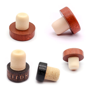 <span class=keywords><strong>Bouchon</strong></span> en liège synthétique en forme <span class=keywords><strong>de</strong></span> T pour Bar en bois et aluminium - Product Image 5