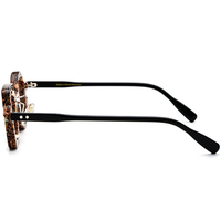 Monture de lunettes en acétate Borregls pour femme, style vintage, de marque, de créateur, lunettes carrées de haute qualité, lunettes optiques pour homme 19189