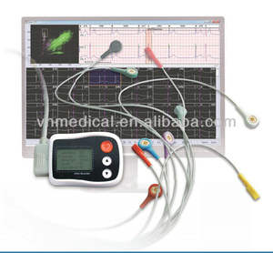จอภาพหัวใจ ECG แบบพกพาพร้อมจอ LCD สำหรับคลินิกแพทย์12ช่องหรือ3ช่อง - Product Image 4