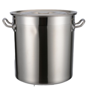 Couvercle De Casserole/Wok En Acier Inoxydable - Diamètre 34 Cm - Bouton De Prise - Garde Au Chaud Et Anti-Éclaboussures