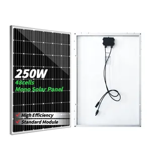 Güneş modülü en iyi placa sola 200w 250w 300w 400 watt almanya güneş sistemi fiyatları için GÜNEŞ PANELI 220v güneş pv modülü