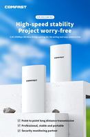 COMFAST CF-E113A V2 300 Mbps Kit Internet Starlink Sans Fil CPE Extérieur Antenne Longue Portée Pont WiFi