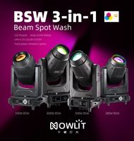Projecteur de scène extérieur 600W LED Beam Spot Wash IP66 pour événements extérieurs, projecteur LED Movinghead