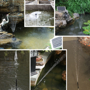 Solar Water Pump 15W 24V With Filter Cotton For Garden Fountain Outdoor Use - Product Image 4