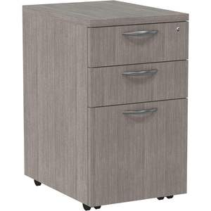 Alera Valencia Series - Archivador móvil con 3 cajones, caja para archivos, tamaño legal/letter, color gris, 15.88 x 20.5 x - Product Image 3
