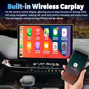 Reproductor de vídeo Multimedia para coche con pantalla 2K de 13,3 pulgadas para Toyota <span class=keywords><strong>SIENNA</strong></span> Android 2021 2022 <span class=keywords><strong>2023</strong></span> estéreo navegación GPS inalámbrico Carplay - Product Image 4