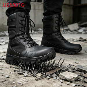 Botas Tácticas XYM, Antipinchazos, con Suela de <span class=keywords><strong>EVA</strong></span>+<span class=keywords><strong>Goma</strong></span>, Modelo Hua Singh, para Seguridad y Servicio, con Sistema de Soporte HSM016 - Product Image 2