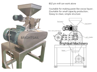 Specerijen Poeder Maken Machine Cacaobonen Koffie Cacao Nib Fruit Graan En Droog Voedsel Molen Industrieel