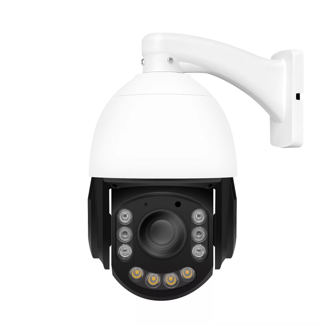 HIK Compatible Dual Light Network Camera 20x Optics Zoom 4.7-94MM SONY415 8MP 4K PTZ Camera Auto Tracking 2 Way Audio SD Card
