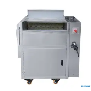 Vertical Potato Cassava Carrot Root Vegetable Cleaner Clam Fresh Oyster Fruit Ginger Peeling Washing Cleaning Machine Washer