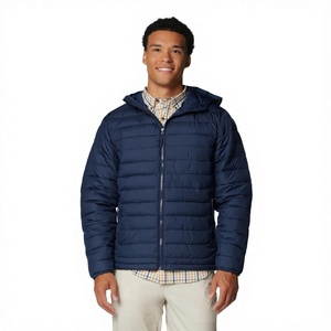 Veste matelassée personnalisée pour homme, col montant, fermeture éclair intégrale, manteau d'hiver chaud et rembourré, logo personnalisé, marque privée, fabricant en gros - Product Image 3