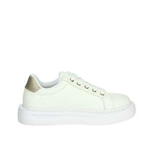 Zapatillas Liu-Jo para Niña, Blancas con Detalles Dorados, Suela Gruesa, Estilo Casual y Moderno - Product Image 4