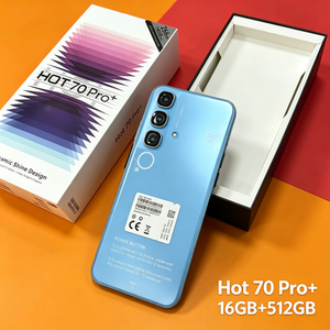 สมาร์ทโฟน 5G รุ่น Hot 70 Pro Plus 16GB 512GB สีม่วง ปลดล็อคแล้ว - Product Image 1