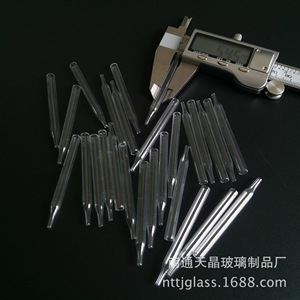 หลอดหยดแก้วเทียนจิง 5.5x60 มม. ปลายตรง สำหรับน้ำมันหอมระเหย - Product Image 3