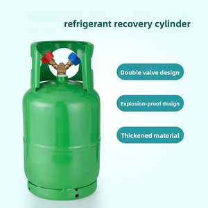 Cylindre de récupération de réfrigérant RIEUQ <span class=keywords><strong>R410</strong></span>/22, unité de stockage frigorifique, climatiseur, <span class=keywords><strong>bouteille</strong></span> de récupération de fluor réutilisable de 12 L, évaporateur - Product Image 5