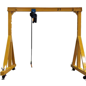 Sistema de grúa aérea de fábrica Monorriel de haz flexible Grúa de puente ligera de pie Grúa de estación de trabajo de peso ligero - Product Image 1
