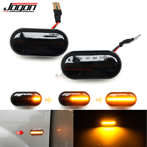 Signal lumineux pour Renault <span class=keywords><strong>Megane</strong></span> 1, clo1 2 KANGOO, ESPACE Dacia, Duster Dokker Lodgy, intelligent Fortwo 453, clignotant, marqueur latéral, 2 pièces - Product Image 1