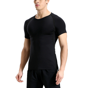 Camiseta de manga corta ajustada, venta al por mayor de Bangladesh 100 Camiseta de algodón y hombre de impresión personalizada barata de moda/ - Product Image 5