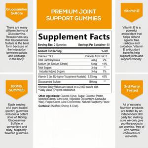 OEM Vitamina E Salud Orgánica Glucosa Gomitas Suplemento Bioactivo Vitamina C Antioxidante Gomitas Suplemento Azúcar <span class=keywords><strong>TiAmo</strong></span> - Product Image 4