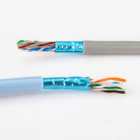 Fábrica OEM 24awg Cobre puro Lan Ethernet Red 1000ft SFTP FTP UTP Cat5 Cat5e Cat 5 Cable