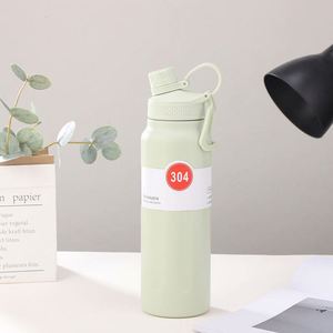 Bouteille d'eau isotherme en acier inoxydable avec couvercle, 750 ml et 950 ml, conçue pour un large public - Product Image 6