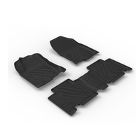 Originales, Hochwertiges TPE 3D Bestverkauftes Lenkrad Links Teppich-Fußmattenset für Toyota RAV4 2013-2019
