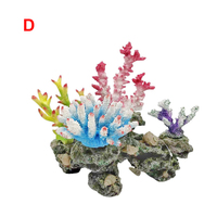 Vente en gros de résine artificielle corail décoration de réservoir d'eau de mer aménagement paysager décoration d'aquarium grand récif de corail de mer coloré