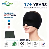 Bandeau réutilisable en gel pour soulager les migraines, compresse froide élastique en Lycra pour les maux de tête de tension, la pression sinusale et la thérapie du stress