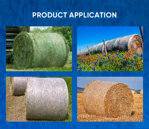 PE polyethylene nhựa Bale Net bọc cho nông nghiệp đóng gói cho cỏ hay Bale bao gồm - Product Image 5