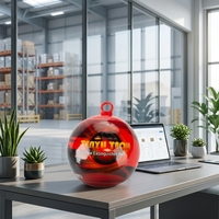 Extincteur automatique en forme de boule Fireball 4 kg, réponse rapide en 3 secondes, poudre sèche ABC, couverture de 6 m3, 5 ans, classe A B C E F pour la maison