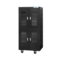 Armoire de stockage à sec industrielle moderne en acier inoxydable ESD 435L pour atelier SMT, mobilier de laboratoire, anti-humidité pour cartes PCB
