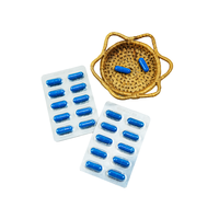Etiqueta OEM Maca Endurance Prostate Agrandar Suplemento de hierbas 10 cápsulas Especificaciones Fórmula personalizada Fertility Blue Pills para hombres