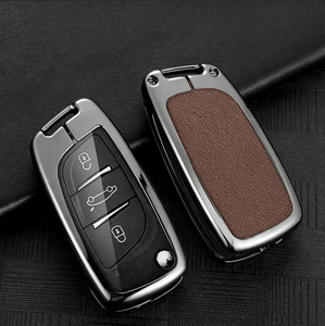 Étui populaire en alliage de zinc pour <span class=keywords><strong>clé</strong></span> de voiture Citroën Triomphe <span class=keywords><strong>Picasso</strong></span> <span class=keywords><strong>Xsara</strong></span> C-Quatre – Accessoires de voiture et décoration intérieure - Product Image 4